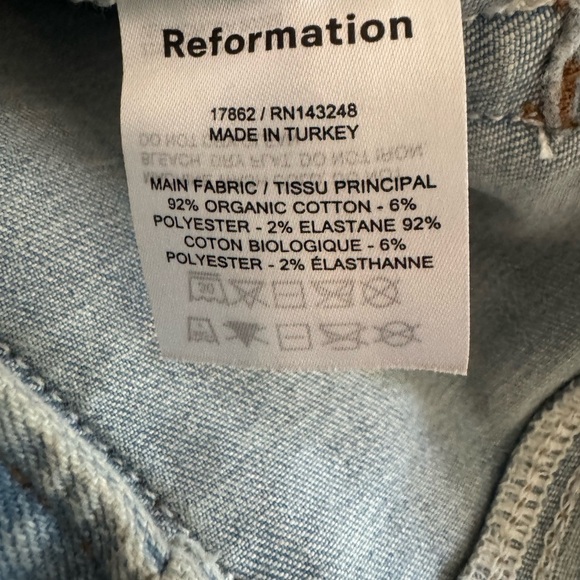 Reformation Jeans Women Skinny Jeans - Picture 8 of 8